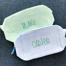 Load image into Gallery viewer, Seersucker Everything Bag