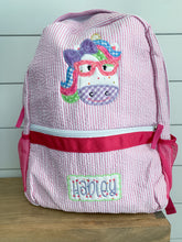 Load image into Gallery viewer, Seersucker Backpacks & Lunchboxes