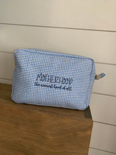 Load image into Gallery viewer, Seersucker Everything Bag