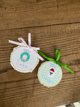 Load image into Gallery viewer, Embroidery Hoop Ornament