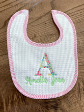 Load image into Gallery viewer, Baby Bib & Burp Cloth Set