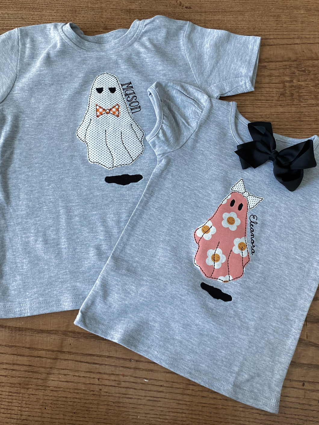 Floating Ghost Appliqué Design