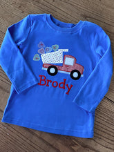Load image into Gallery viewer, Candy Heart Dump Truck Embroidery Design
