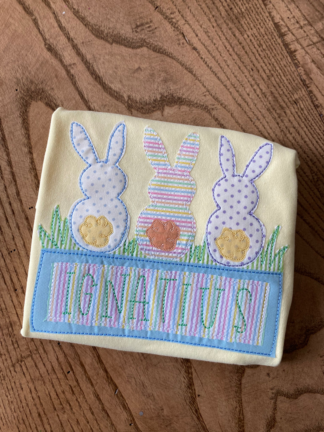 Bunny Behinds Trio Design