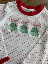 Load image into Gallery viewer, Christmas Tree Trio with Bows Design
