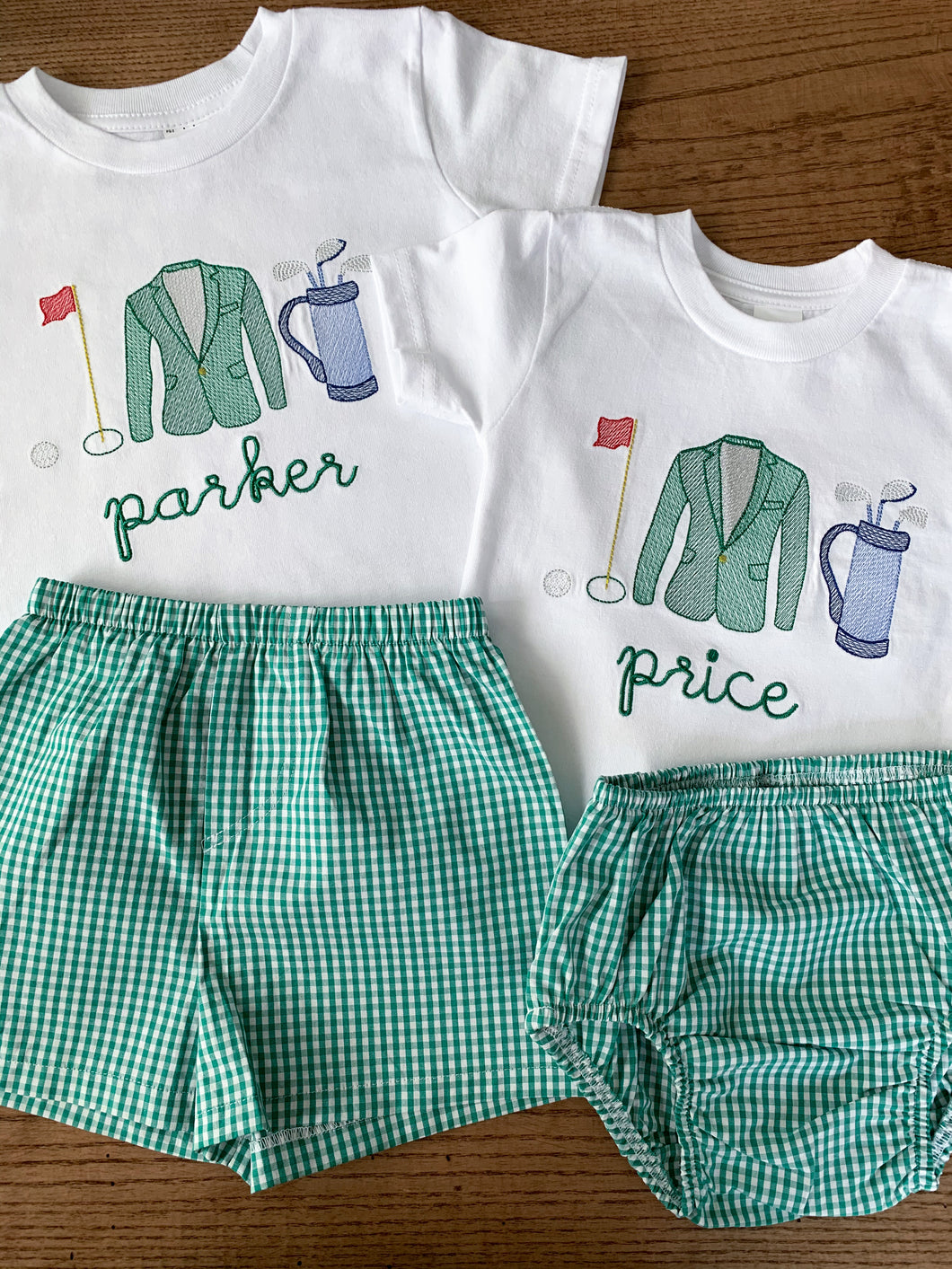 Golf Tournament Trio Design